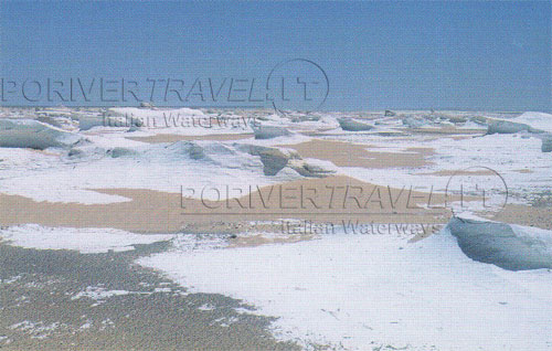 Dune deserto Bianco in Egitto